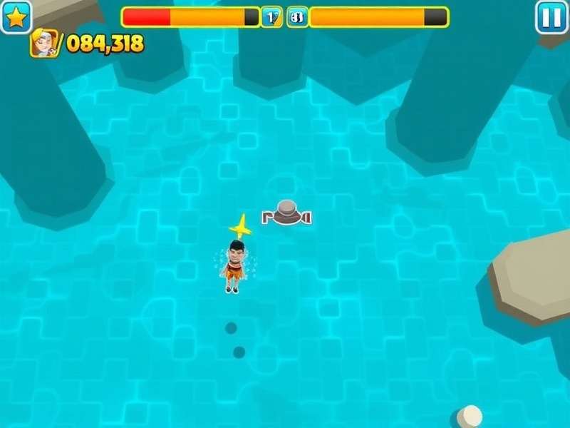 Taj Swim Masters Gameplay Screenshot